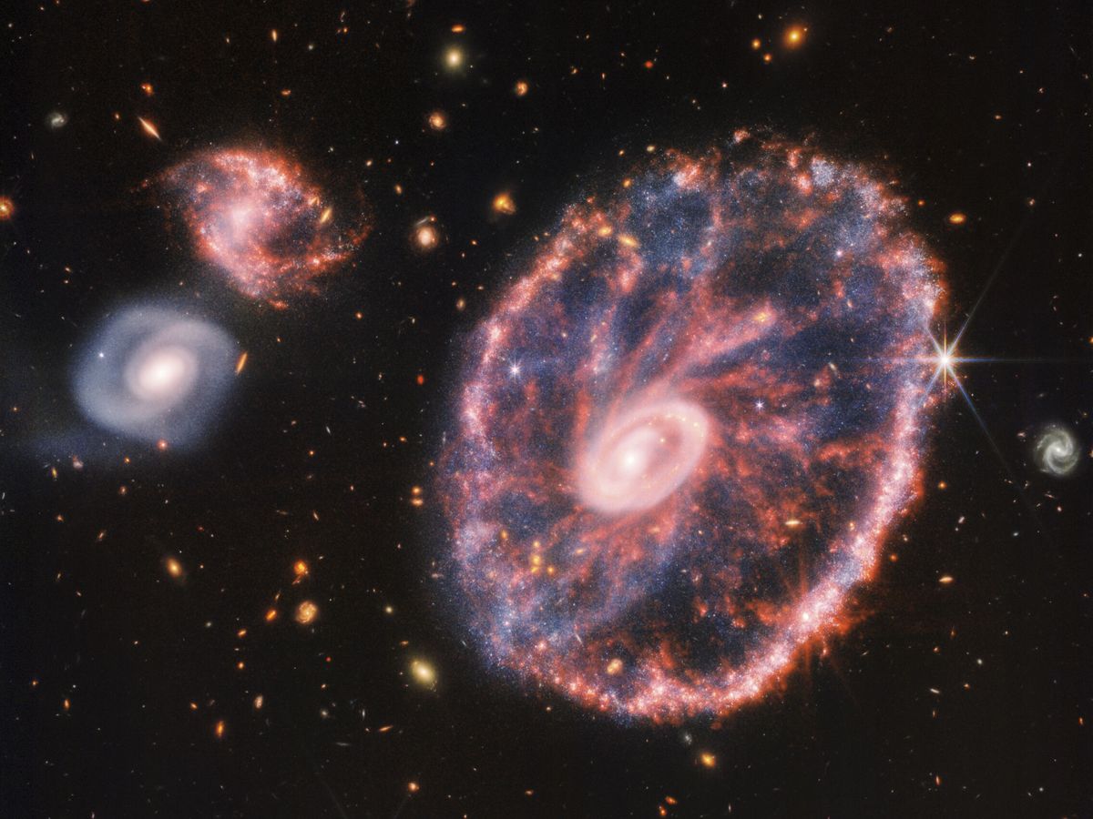 La nueva imagen del James Webb revela los secretos de una colisión galáctica
