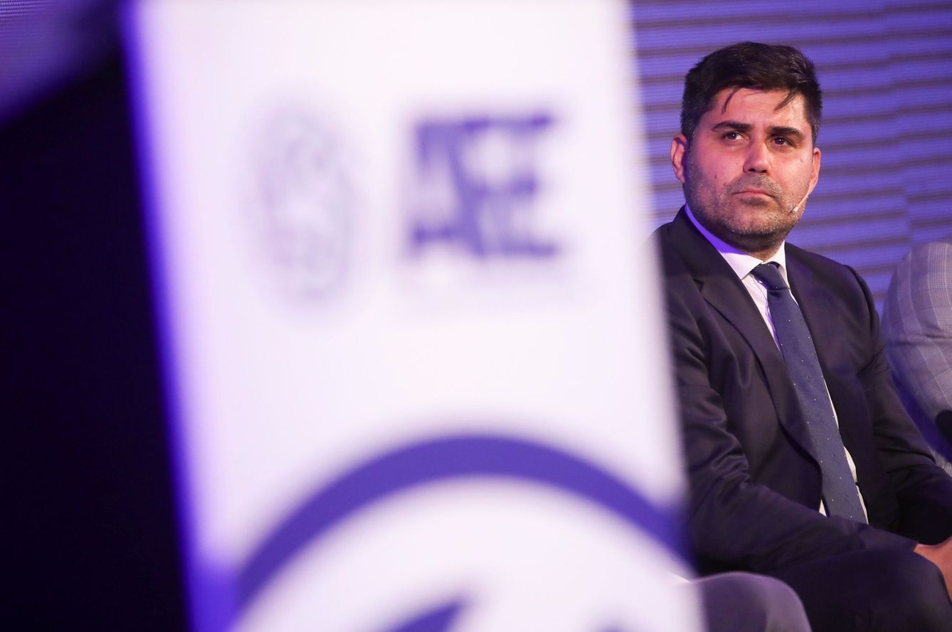 David Aganzo, presidente de la Asociación de Futbolistas Españoles. (EFE/David Fernández) 