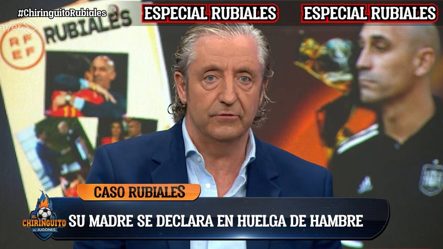 Josep Pedrerol en 'El Chiringuito'. (Atresmedia Televisión)