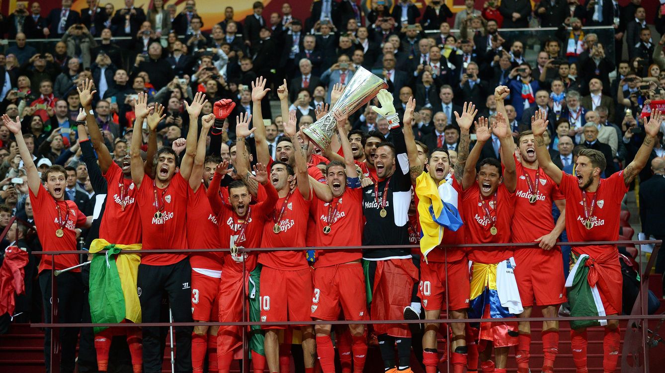 Foto: El Sevilla CF gana la Europa League (Efe)