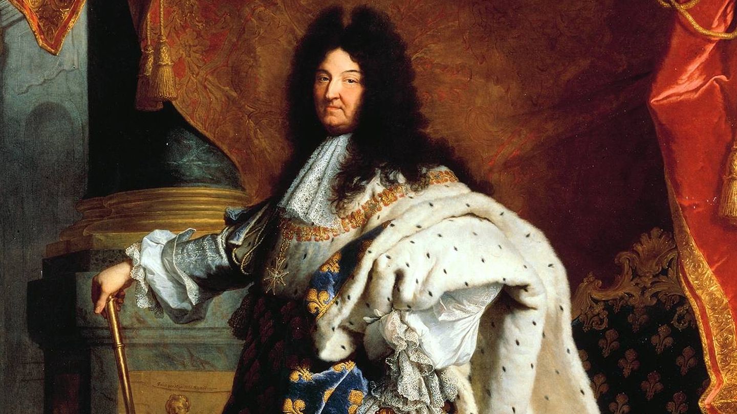 Luis XIV, el emperifollado abuelo.