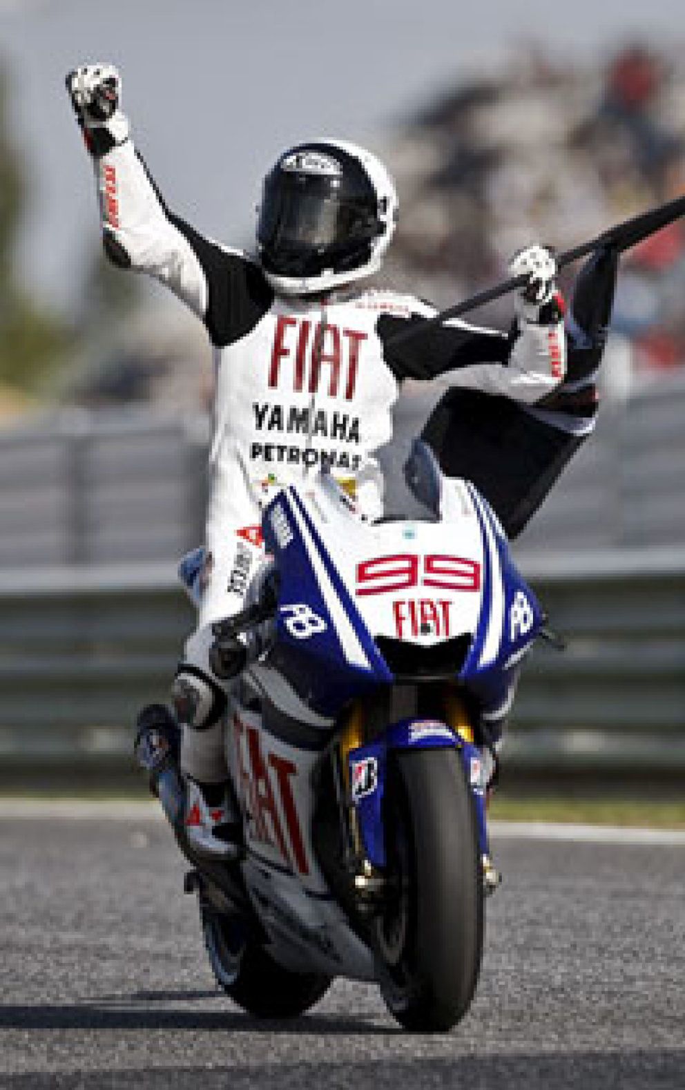 Foto: Lorenzo preferiría que Rossi continuara un año más en Yamaha