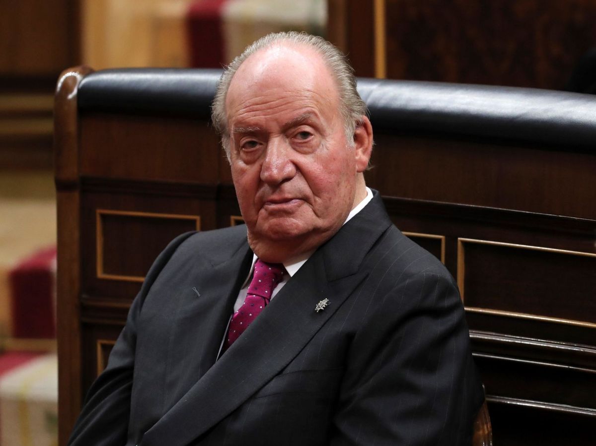 Foto: El rey Juan Carlos, en el Congreso en 2018. (EFE)