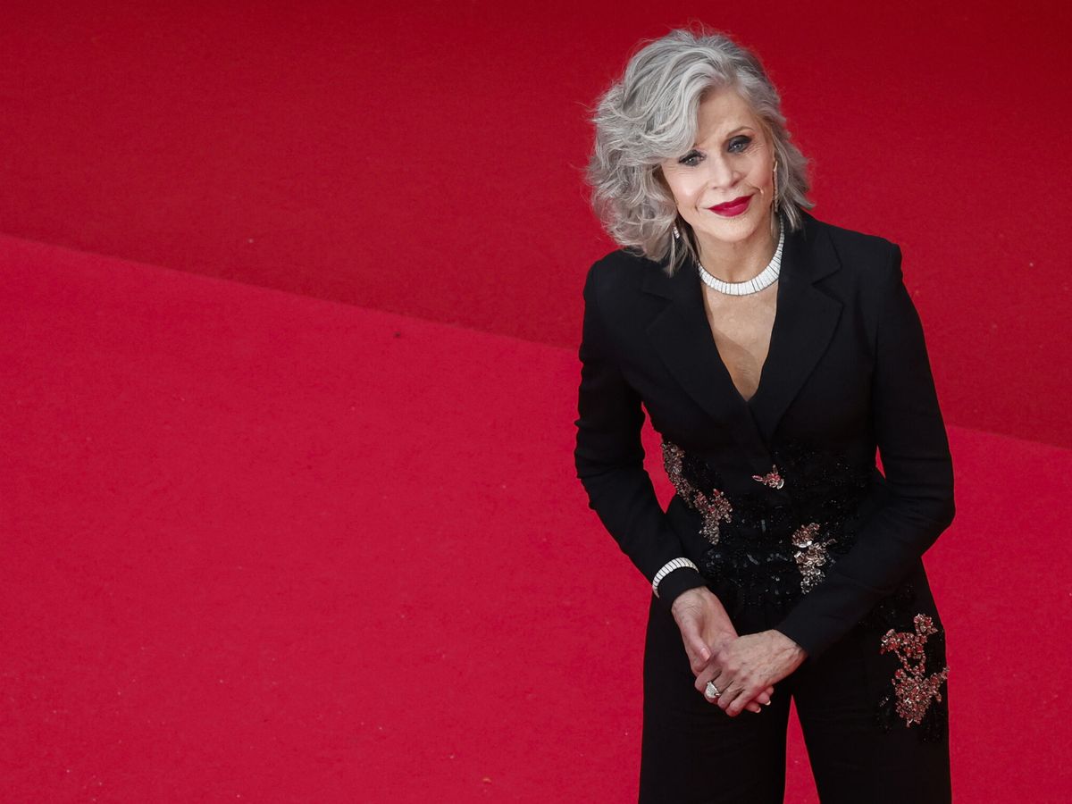 Foto: Jane Fonda en el Festival de Cannes (REUTERS Stephane Mahe)