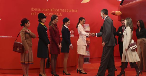Foto: Iberia es una de las compañías en la encrucijada ante un Brexit duro. (EFE)