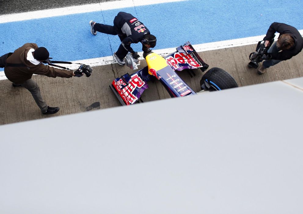 Foto: Red Bull no ha comenzado con demasiado buen pie este comienzo de pretemporada.
