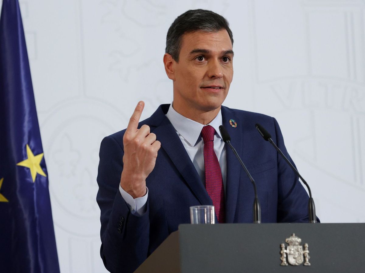 Foto:  El presidente del Gobierno español, Pedro Sánchez. (EFE) 