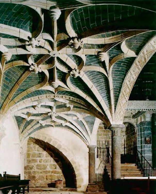 Yeserías en la Iglesia de Santiago Apóstol de Villa del Prado. (Patrimonio Histórico de la Comunidad de Madrid)