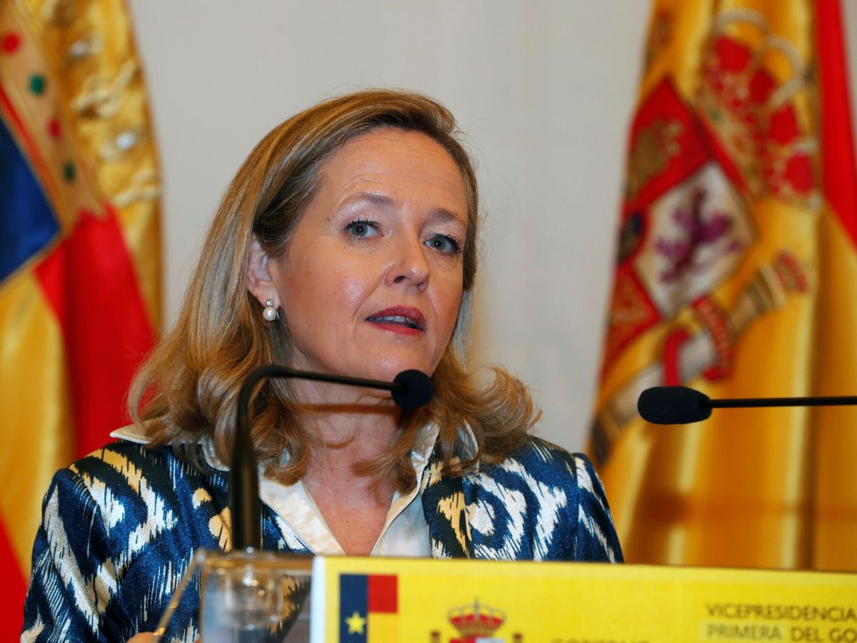 Foto: La vicepresidenta primera del Gobierno y ministra de Asuntos Económicos y Transformación Digital, Nadia Calviño. (EFE/Javier Cebollada)