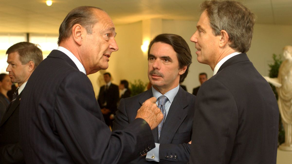 Chirac, el presidente que echó a Aznar en brazos de Bush