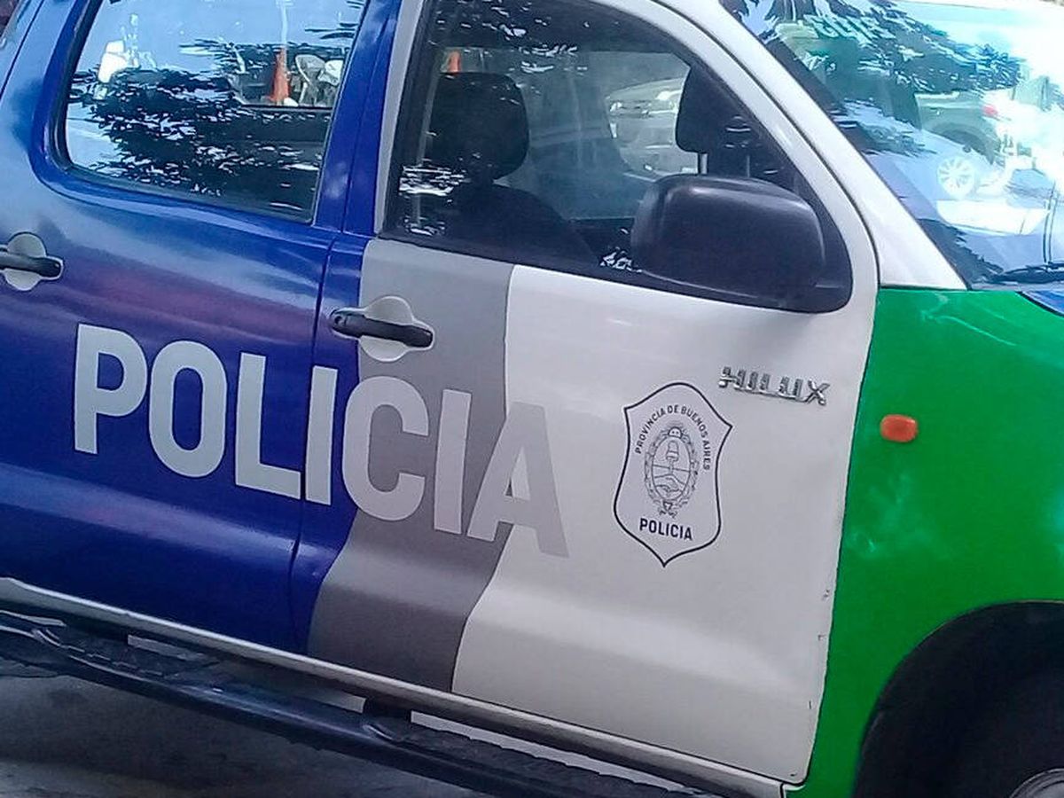 Foto: La policía de Mar del Plata detuvo al agresor (Twitter)