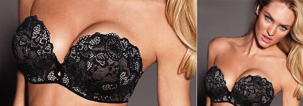 Foto: Victoria's Secret 'se olvida' de uno de los pechos de Candice Swanepoel