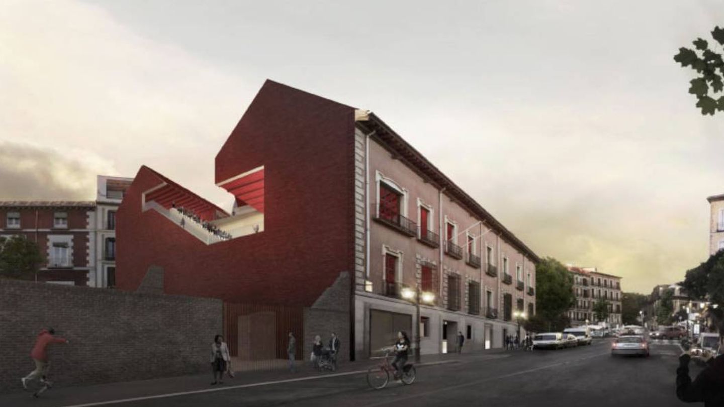 Simulación del museo Mahou elaborada por el arquitecto Héctor Fernández Elorza. (Foto: COAM)