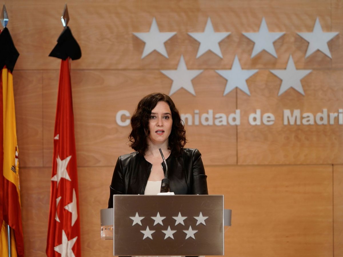 Foto: La presidenta madrileña, Isabel Díaz Ayuso. (EFE)