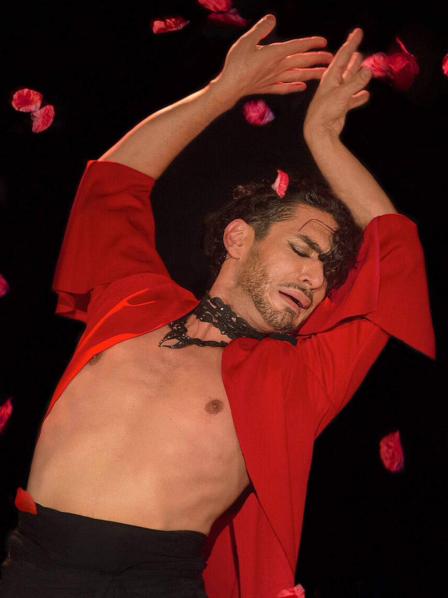 Amador Rojas abre brecha en la presente edición del festival Flamenco Real. (Cortesía)