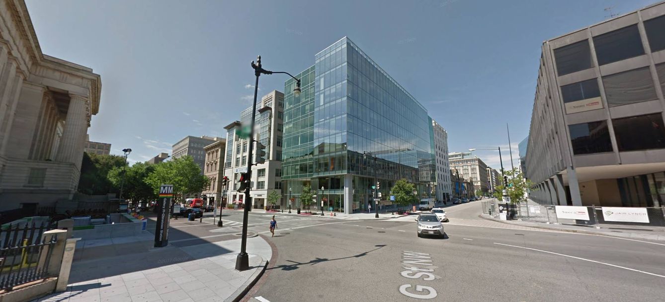 Foto: El edificio adquirido por la familia Masaveu en Washington. (Foto: Google Maps)