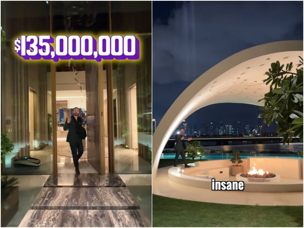 Así es por dentro una casa de 124 millones de euros en Dubai: "No lo había visto jamás"