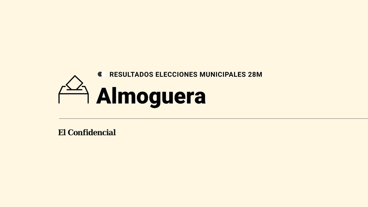 Escrutinio y ganador en Almoguera: resultados de las elecciones municipales de 2023