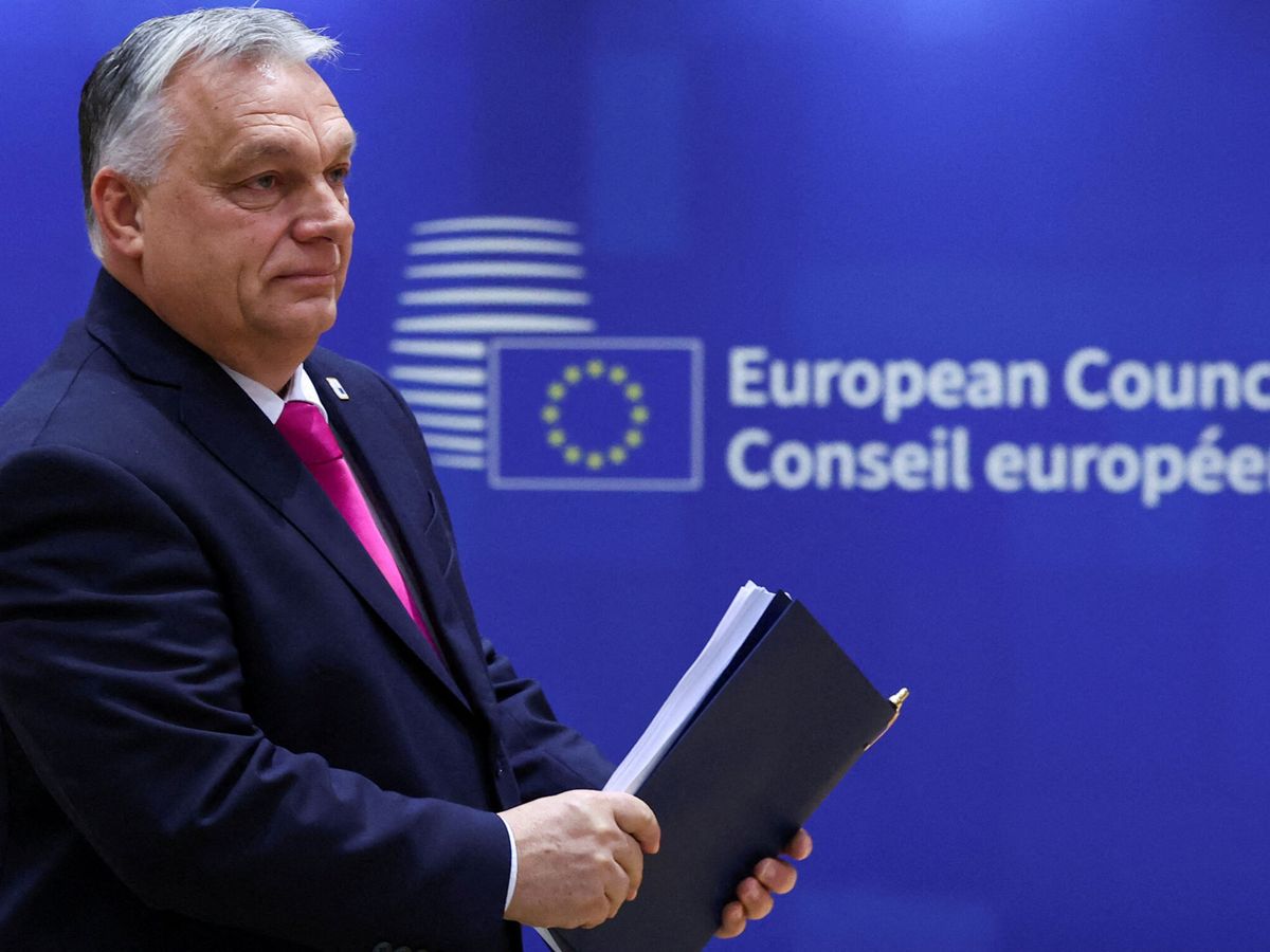 Foto: Archivo: el primer ministro húngaro, Viktor Orban, asiste a una cumbre de líderes de la Unión Europea, en Bruselas. (Reuters / Yves Herman)