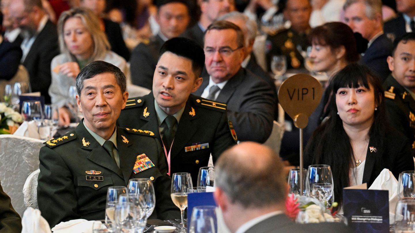 Ministro de Defensa chino, Li Shangfu. (Reuters)