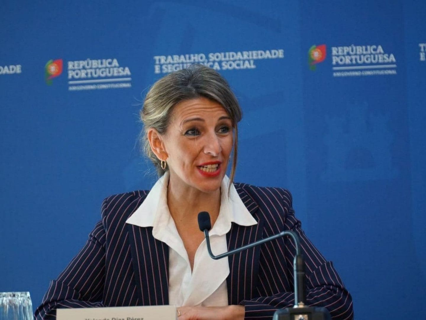 La ministra de Trabajo, Yolanda Díaz. (EFE)