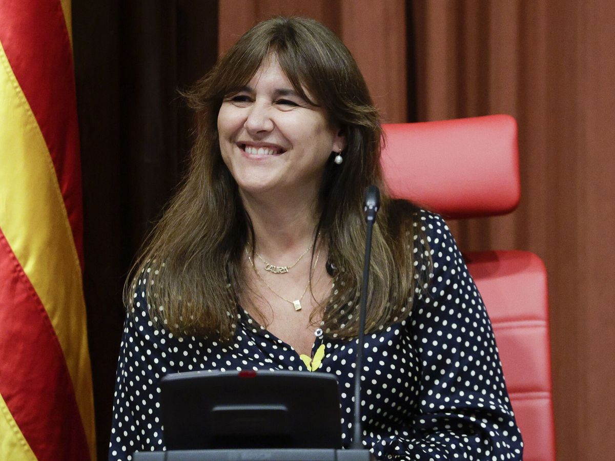 Foto: La presidenta del Parlament, Laura Borrás. (EFE/Quique García)