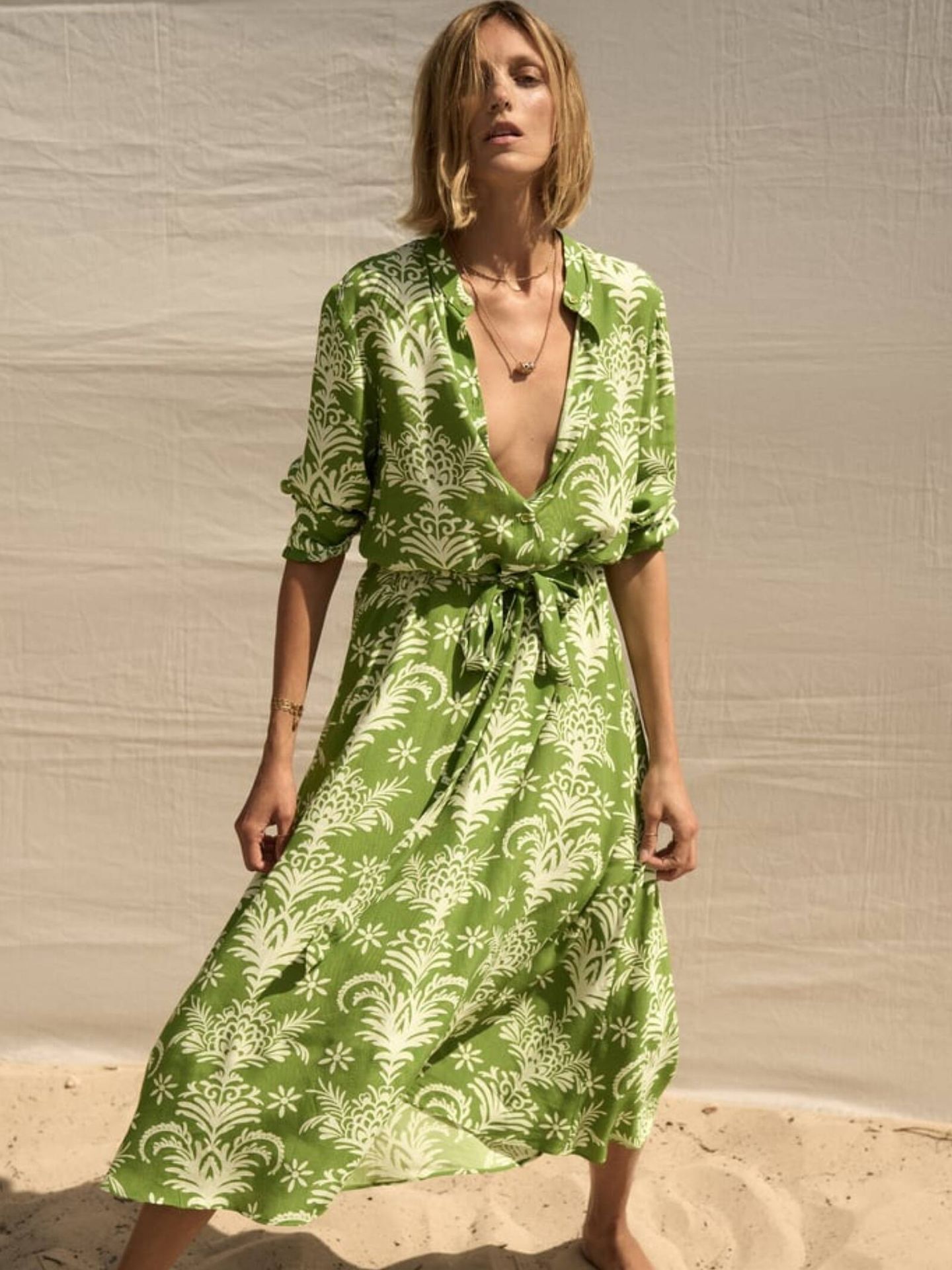 10 nuevos vestidos low cost para primavera. (Zara/Cortesía)