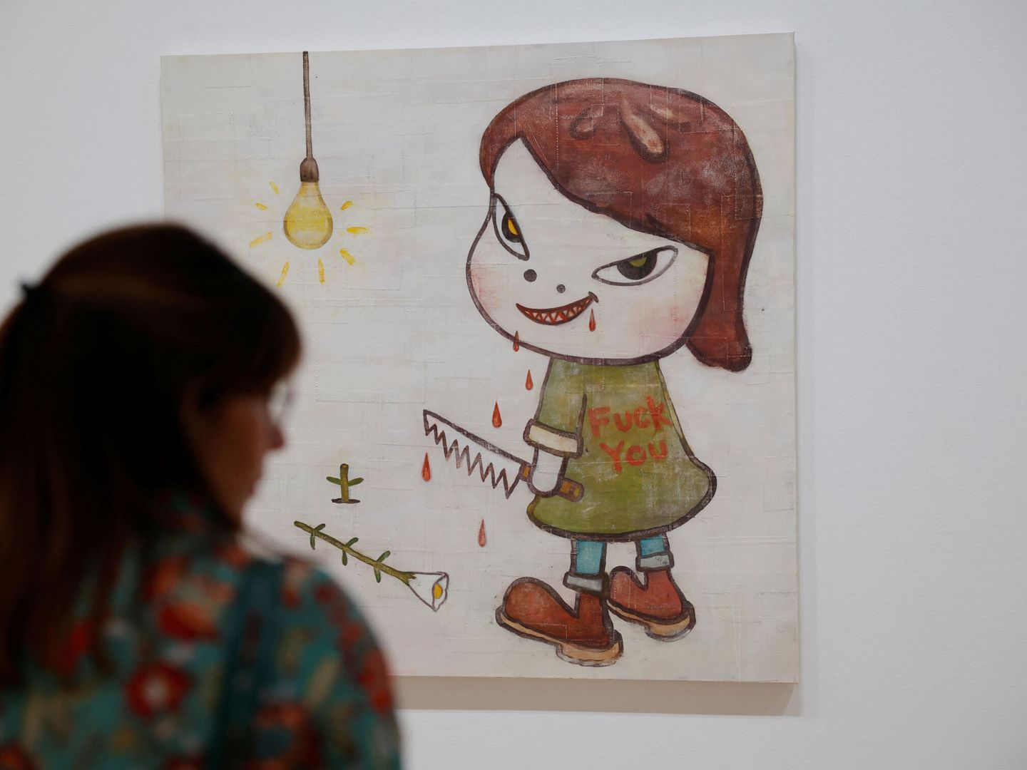 La perversión de las niñas de Nara en el Guggenheim (REUTERS Vincent West)