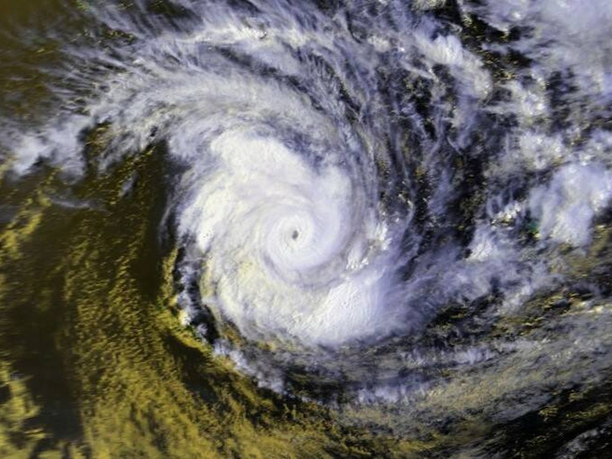 Foto: Imagen de la formación de un ciclón (Wikimedia)