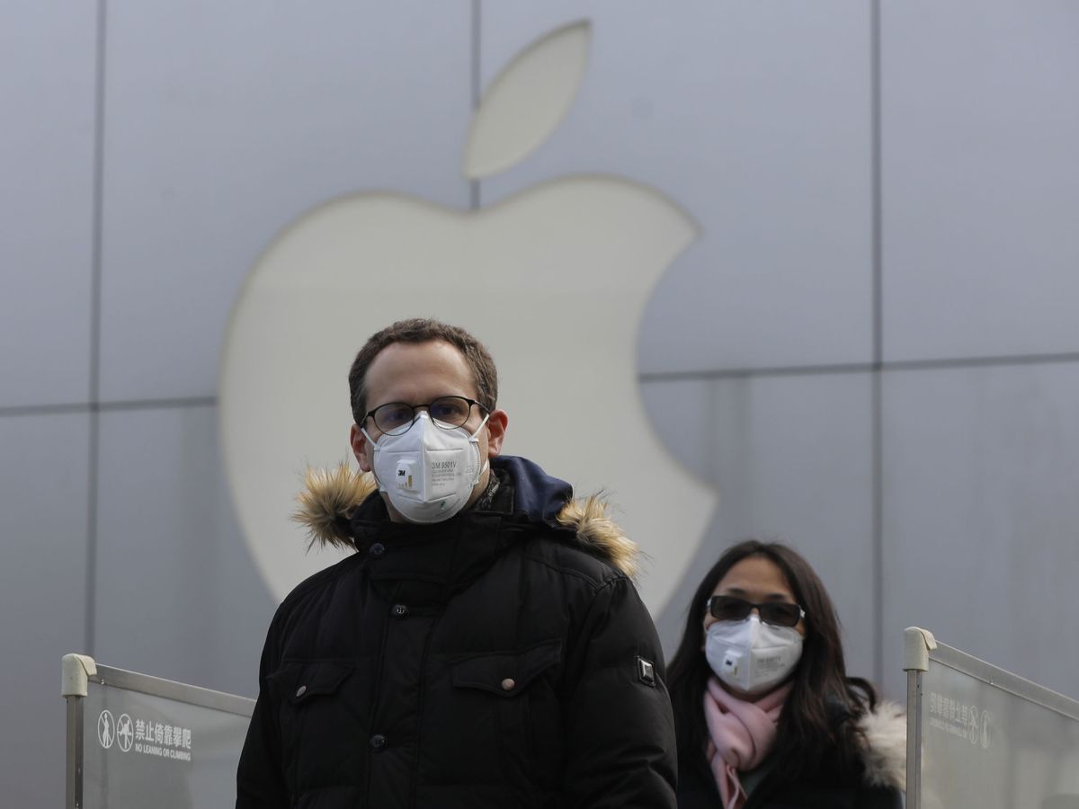 Foto: Tienda de Apple en Pekín (Reuters)