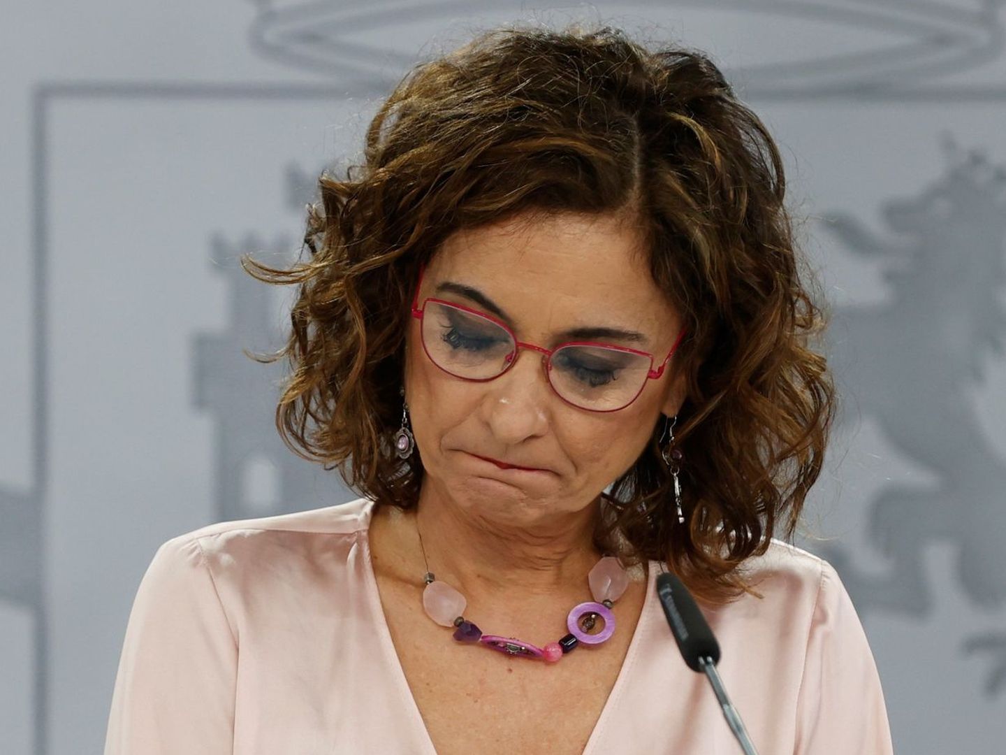 La portavoz del Gobierno y ministra de Hacienda, María Jesús Montero. (EFE)