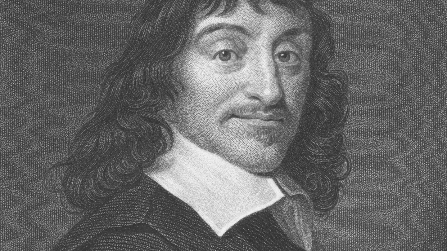 Grabado de René Descartes en 1850. (iStock)