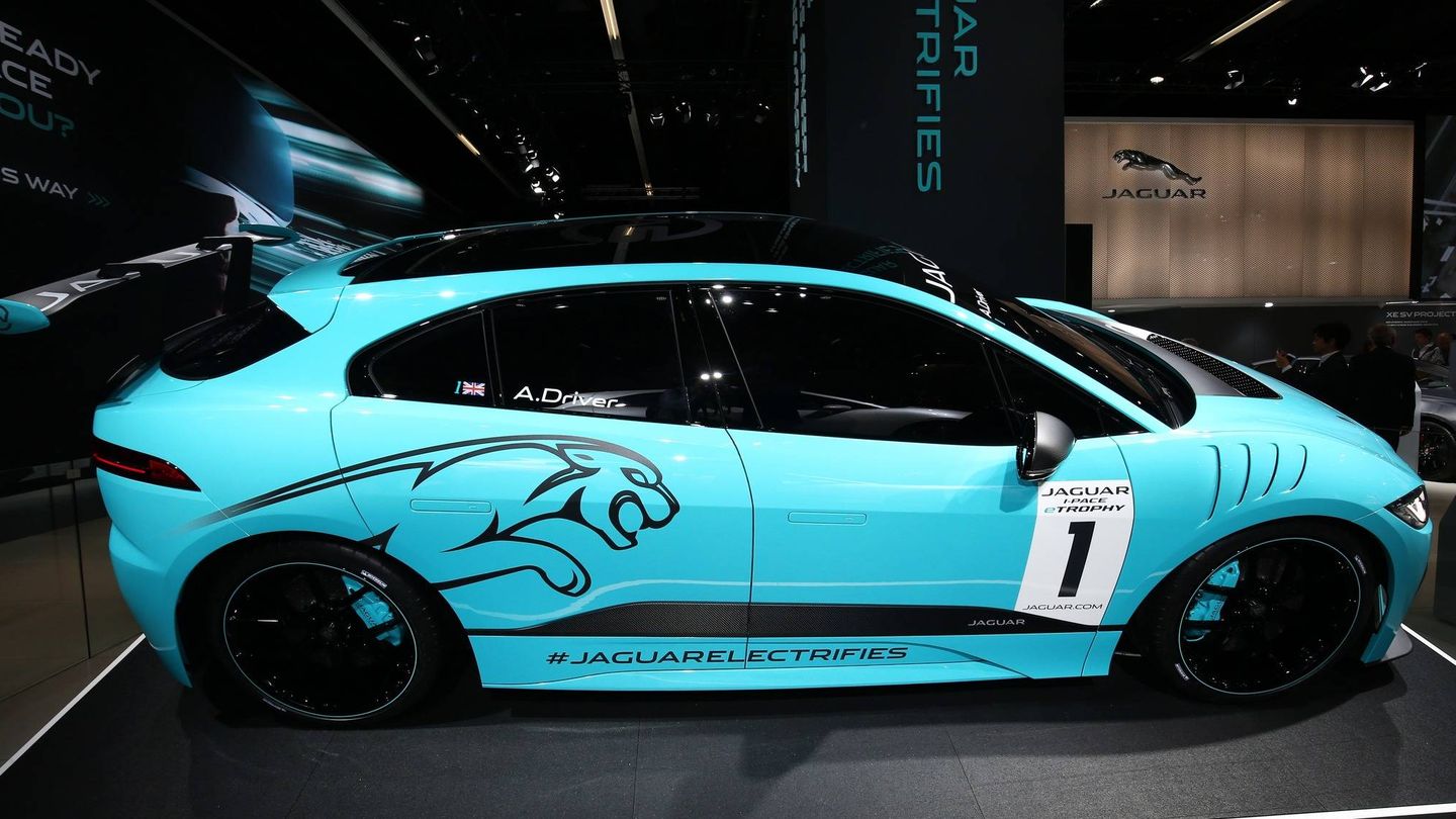 Jaguar i-Pace de competición.