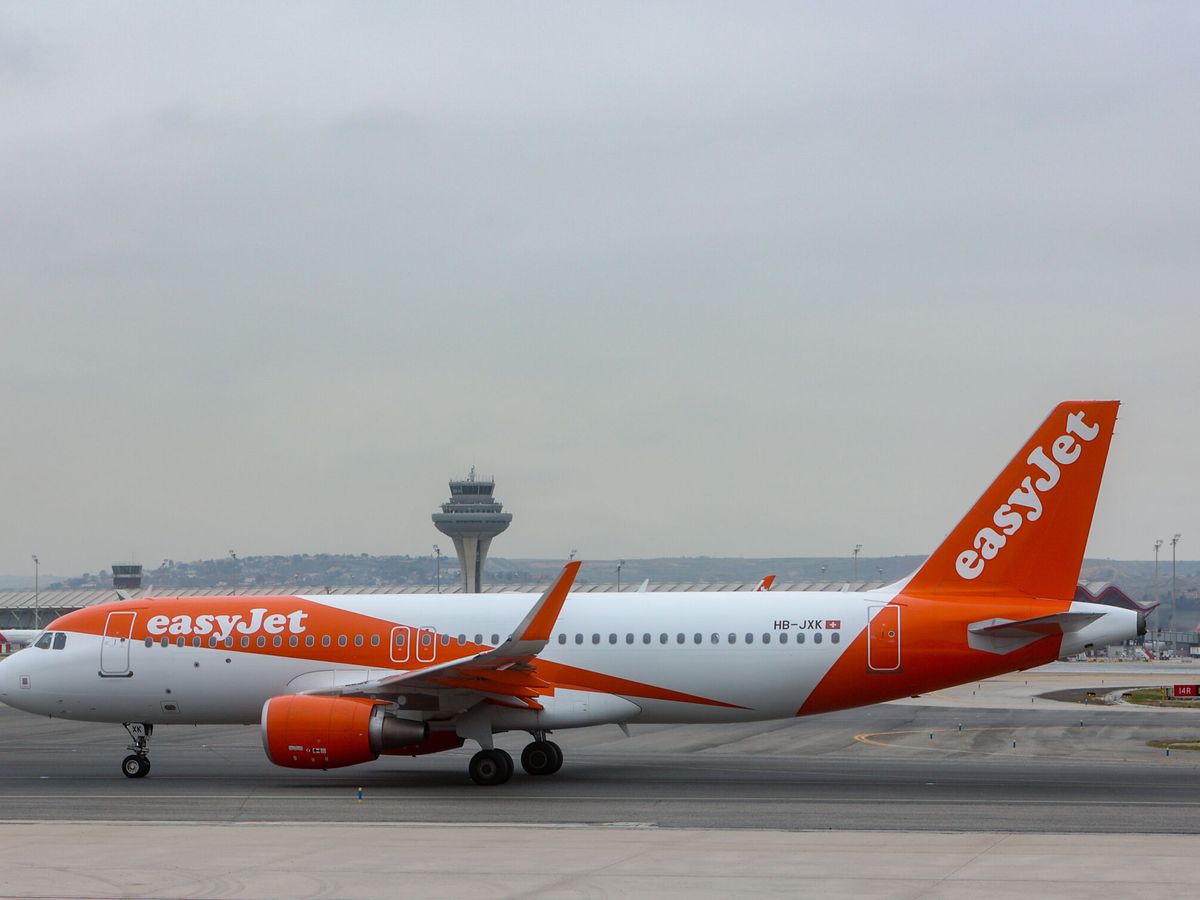 Foto: Un avión de la aerolínea easyJet. (Europa Press/Ricardo Rubio)