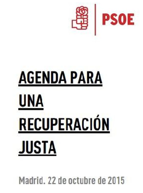 Consulta el borrador de programa económico del PSOE en PDF.
