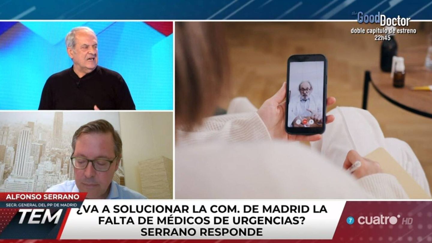 Javier Aroca y Alfonso Serrano en 'Todo es mentira'. (Mediaset España)