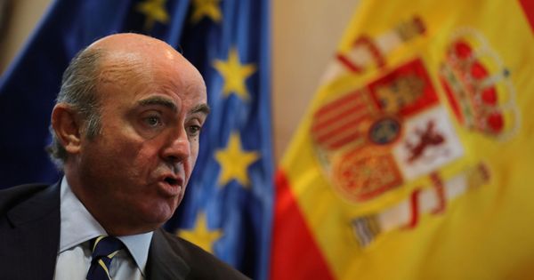 Foto: El ministro de economía español, Luis de Guindos