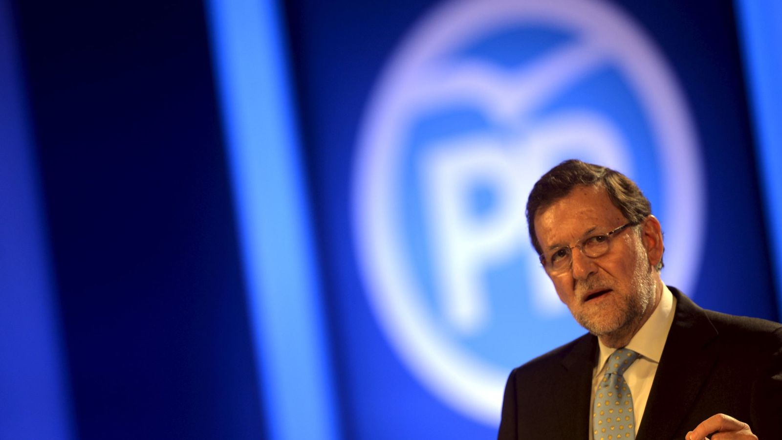 Foto: El presidente del Gobierno, Mariano Rajoy, durante la campaña electoral. (Reuters) 