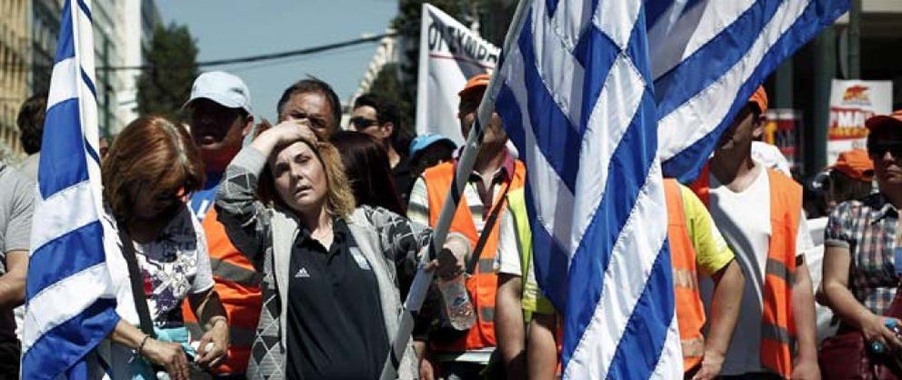 Foto: Grecia despide a 15.000 funcionarios para recibir el nuevo tramo del rescate