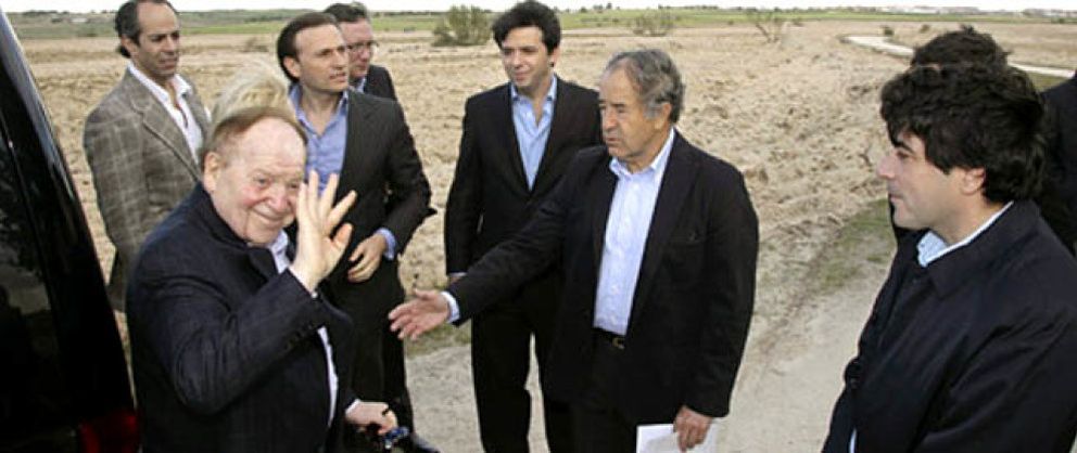 Foto: Hombres de Adelson cenan con empresarios para cerrar que Alcorcón sea la sede de Eurovegas