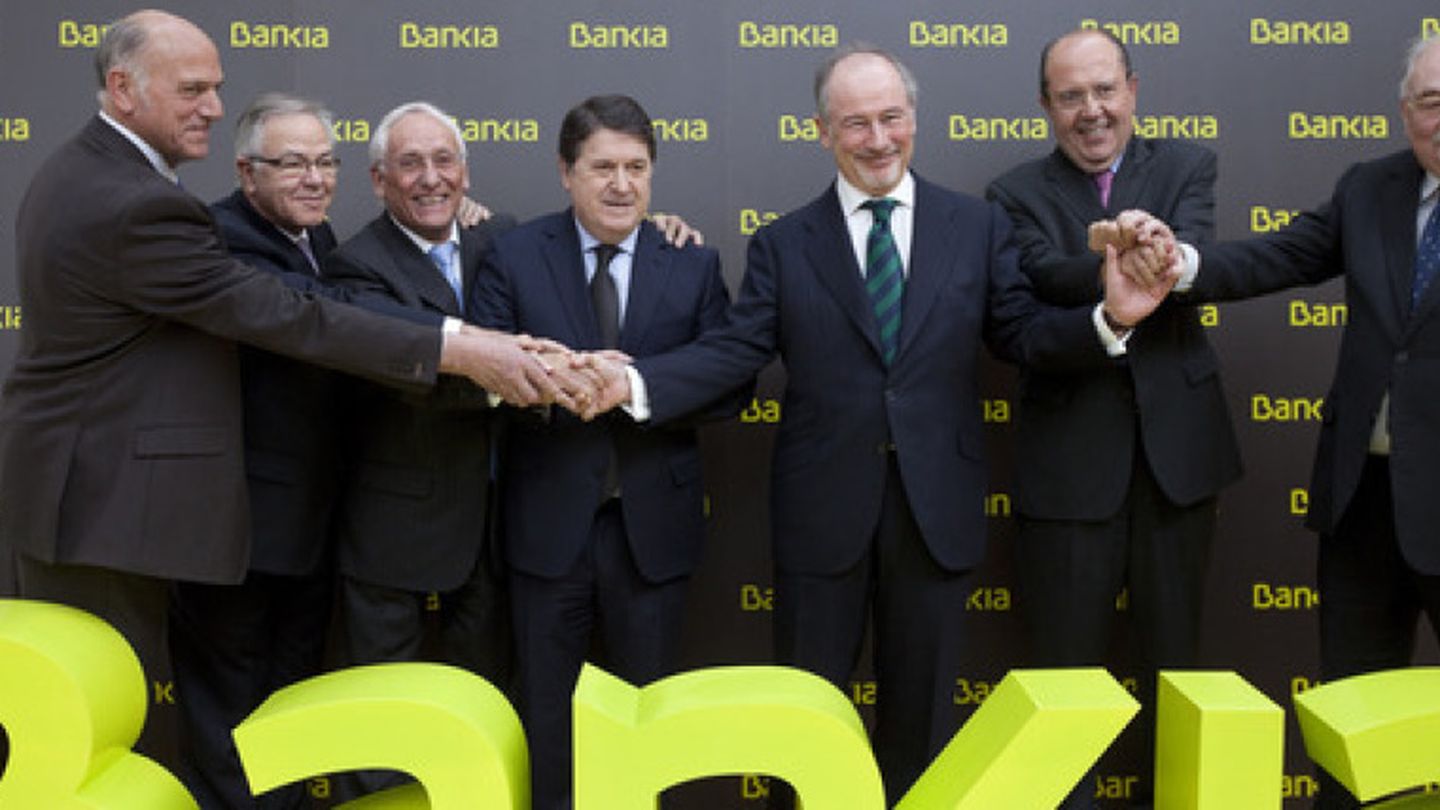 Presentación de la marca Bankia en marzo de 2011