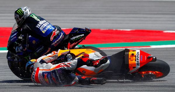 Foto: Jorge Lorenzo arrolla a Maverick Viñales en el pasado GP de Catalunya. (EFE)