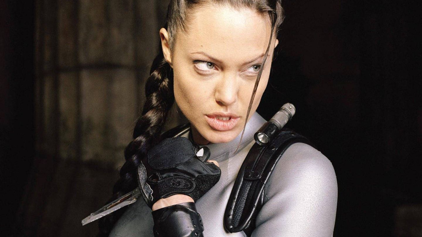Angelina Jolie en 'Tomb Raider'.