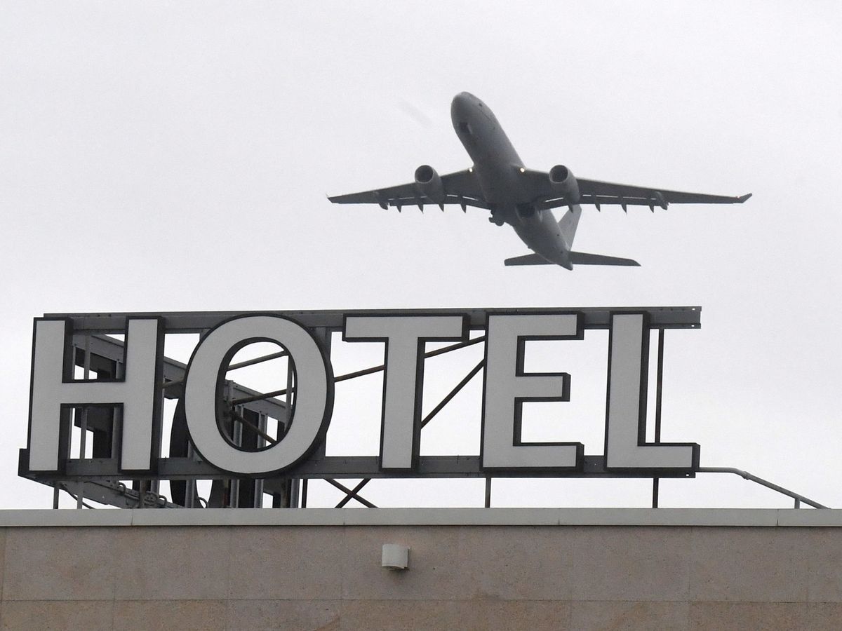 Foto: Un hotel cerca del aeropuerto de Heathrow. (EFE)