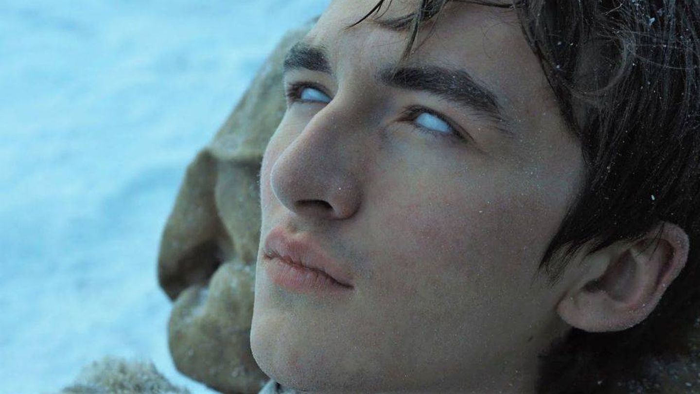 Bran, durante una de sus visiones. (HBO)