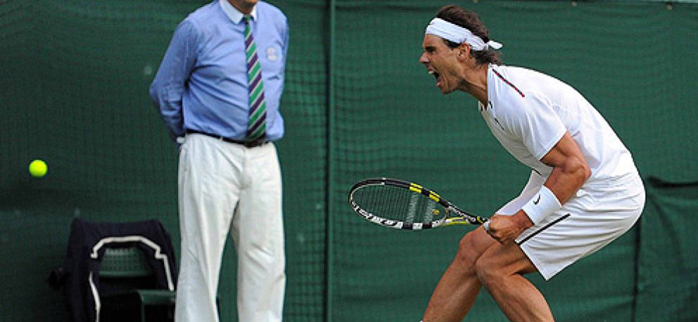Foto: Rafa Nadal suspende por lesión la exhibición con Djokovic en el Bernabéu