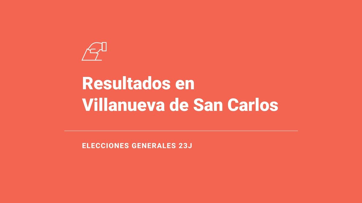 Resultados y última hora en Villanueva de San Carlos de las elecciones 2023: el PP es la fuerza con mayor número de votos