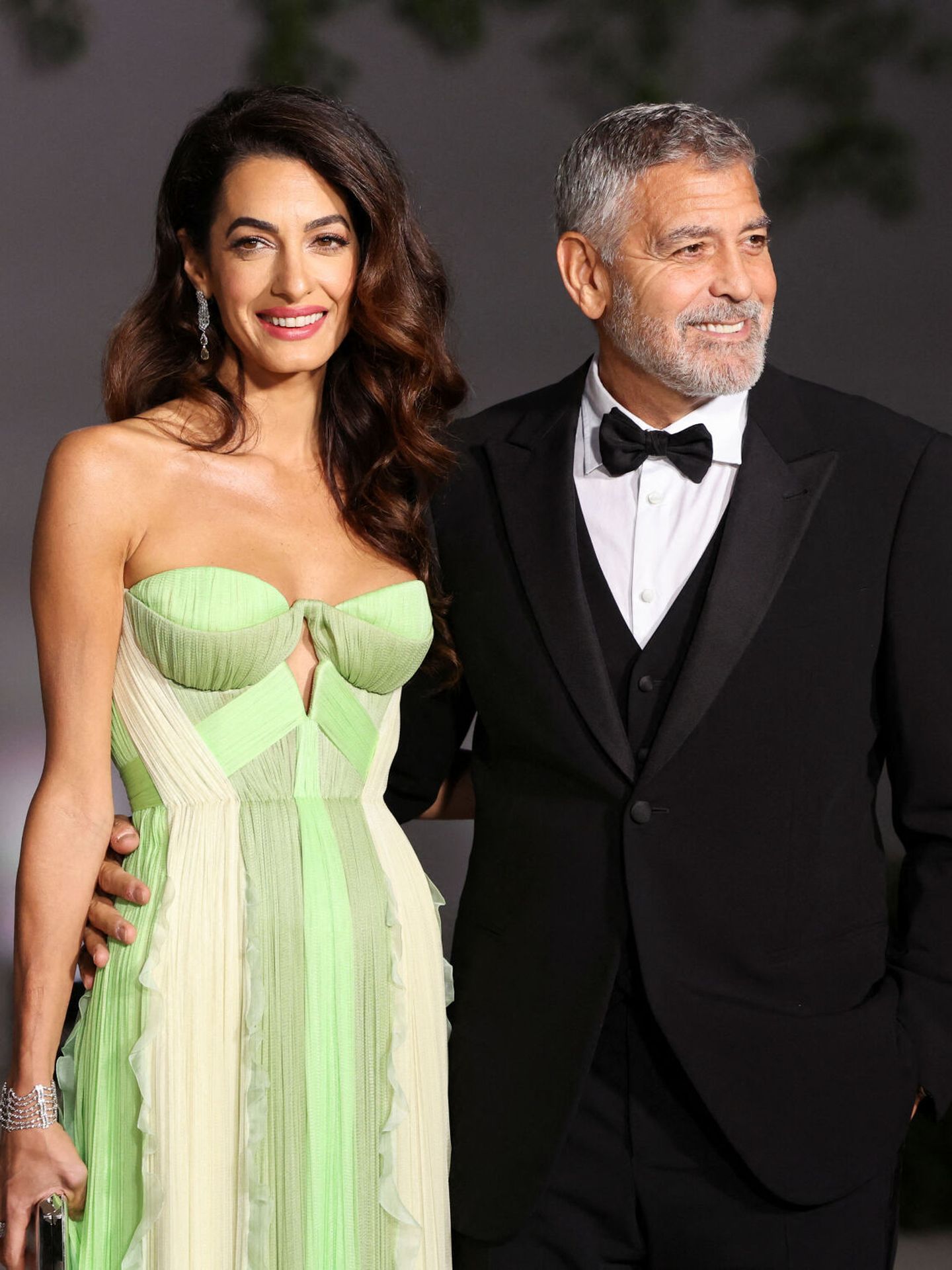 Amal y George Clooney, en uno de sus últimos eventos. (Reuters)