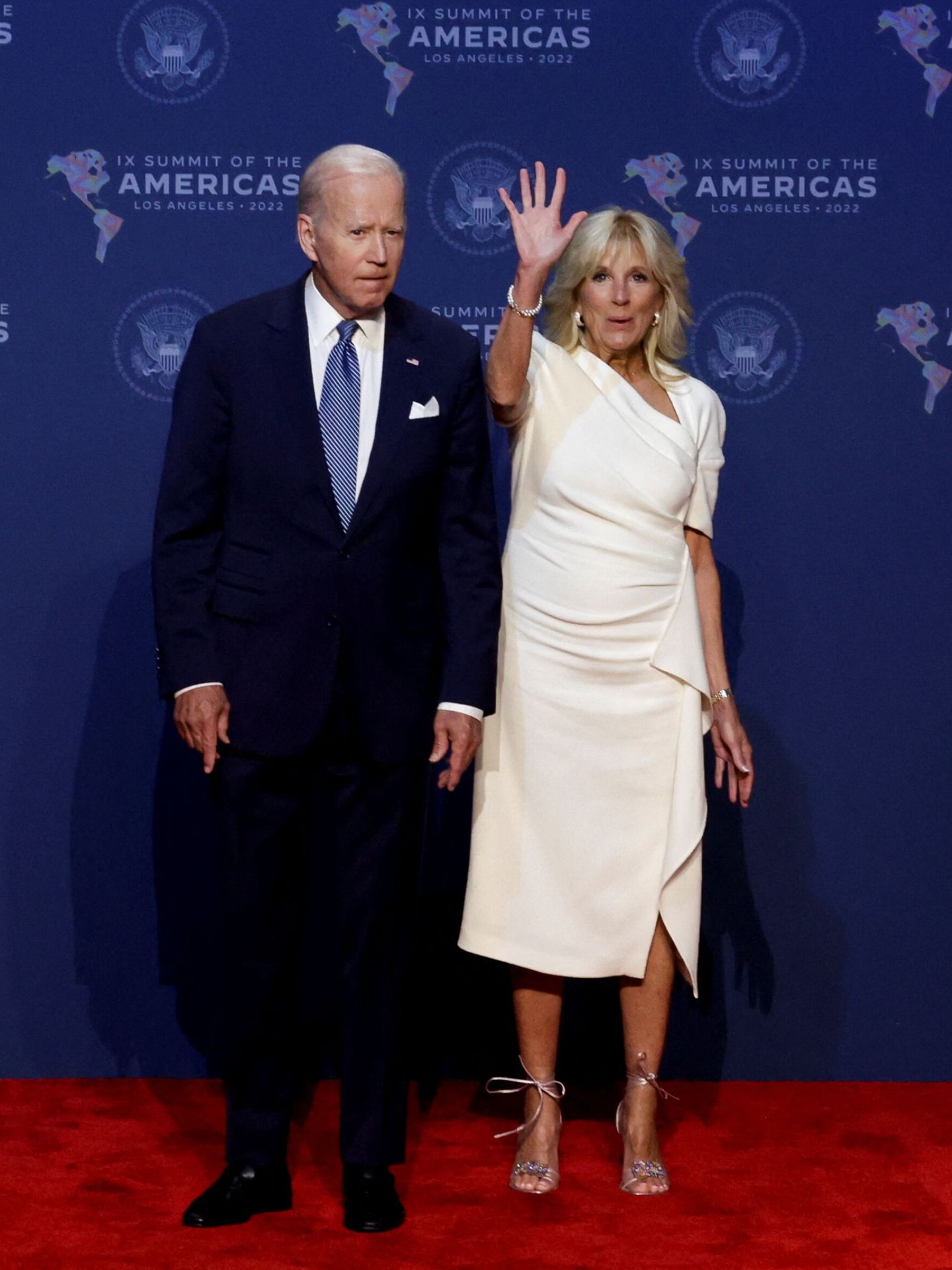 Joe y Jill Biden. (Reuters/Daniel Becerril)