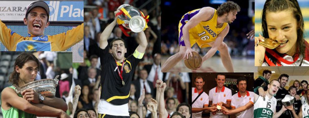 Foto: 2008: El mejor año del deporte español